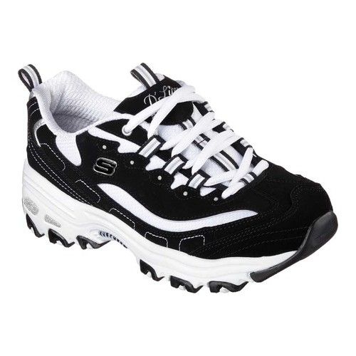 Photo 1 of Skechers Women's D'Lites Memory Foam Lace-up Sneaker size 11
