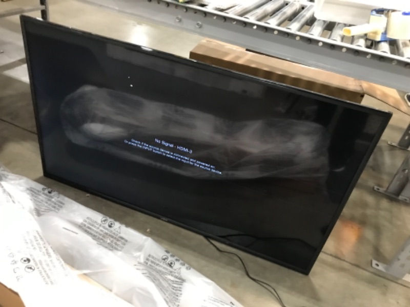 Photo 1 of **MISSING SCREWS TO ATTACH LEGS**
VIZIO 55-Inch V-Series 4K UHD LED HDR Smart TV with Apple AirPlay and Chromecast Built-in, Dolby Vision, HDR10+, HDMI 2.1, Auto Game Mode and Low Latency Gaming, V555-J01, 2021 Model
