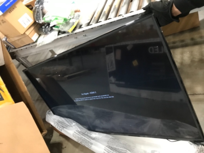 Photo 1 of **MISSING SCREWS TO ATTACH LEGS**
VIZIO 55-Inch V-Series 4K UHD LED HDR Smart TV with Apple AirPlay and Chromecast Built-in, Dolby Vision, HDR10+, HDMI 2.1, Auto Game Mode and Low Latency Gaming, V555-J01, 2021 Model
