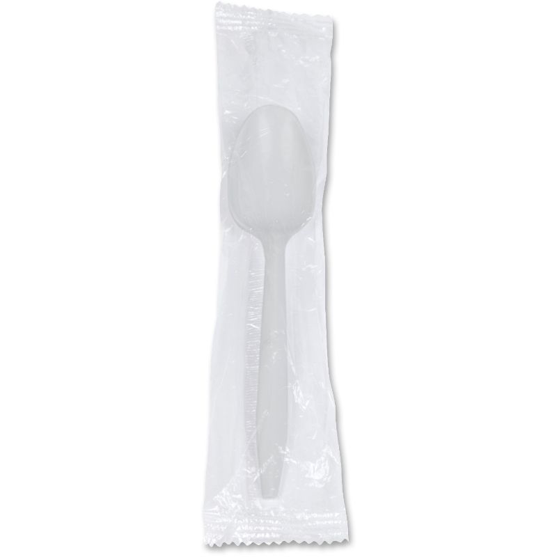 Photo 1 of 1000 count Plastic Wrapped Medium-Weight Spoons