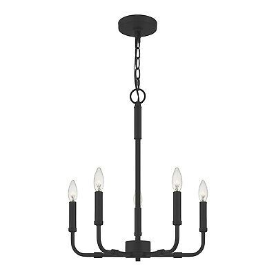 Photo 1 of *Loose hardware, may be incomplete*
Five Light Chandelier Abner Matte Black