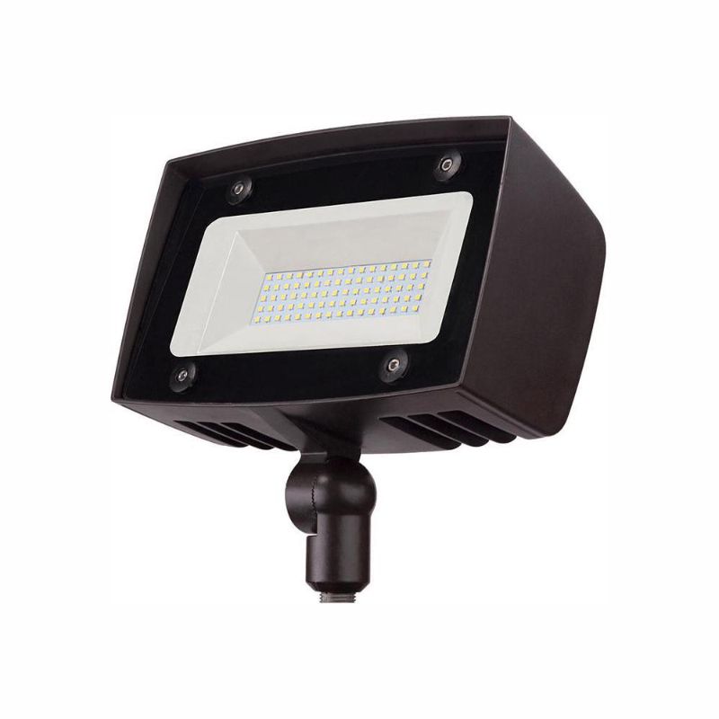 Photo 1 of *Dirty from previous use*
Commercial Electric 350-Watt Equivalent Integrated Outdoor LED Flood Light, 5000 Lumens, Dusk to Dawn Security Light