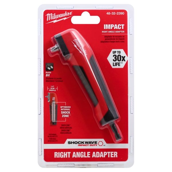Photo 1 of 1 Shockwave Right Angle Adapter
1 Milwaukee SHOCKWAVE Impact Duty Alloy Steel Drill and Screw Driver Bit Set (120-Piece)
1 Milwaukee 15-Piece Titanium SHOCKWAVE Drill Bit Set