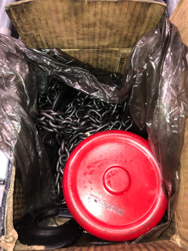Photo 1 of Torin Big Red Chain Block / Manual Hoist with 2 Hooks