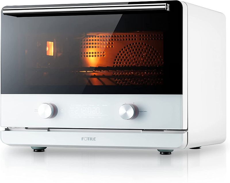 Photo 1 of FOTILE ChefCubii 1550-Watt 6-Slice White Convection Steam Oven with Air Fryer and Food Dehydrator

//TESTED AND FUNCTIONAL
