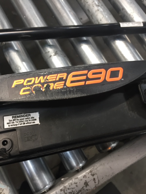 Photo 5 of Razor Power Core E90 Electric Scooter - Hub Motor, Up to 10 mph and 80 min Ride Time, for Kids 8 and Up
//MINOR COSMETIC DAMAGE FROM PREVIOUS USE//
