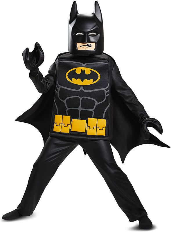 Photo 1 of Disguise Batman Lego Movie Deluxe Costume, Black, Small (4-6)