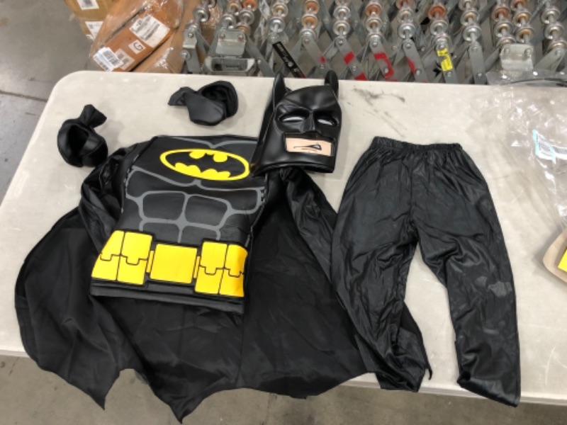 Photo 2 of Disguise Batman Lego Movie Deluxe Costume, Black, Small (4-6)