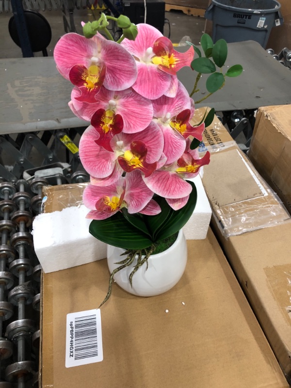 Photo 1 of 12 INCH FAUX pink orchid