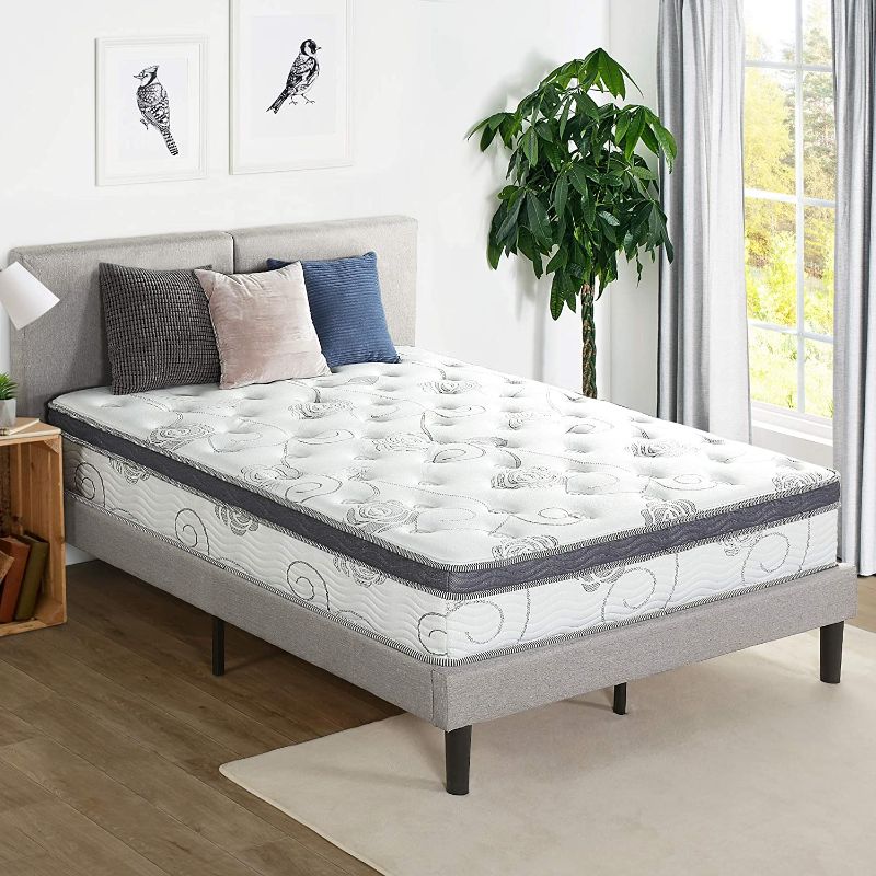 Photo 1 of **out of the box**Olee Sleep 12in Pegasus Euro Box Top Spring Mattress 12SM01F
full 54"L x 75"W x 12"T
