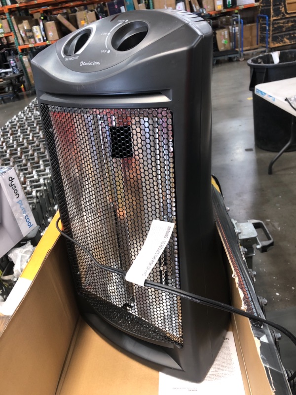 Photo 2 of 1500-Watt Radiant Quartz Tower Heater - All
