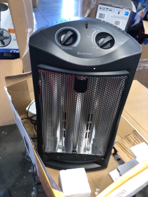 Photo 1 of 1500-Watt Radiant Quartz Tower Heater - All
