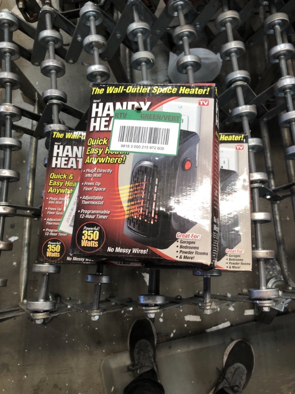 Photo 1 of 3 PIECE BUNDLE Ontel Products Handy Heater - 

