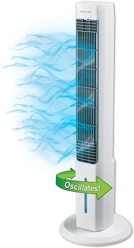 Photo 1 of **DOES NOT BLOW AIR**Ontel Arctic Air Evaporative Portable Room Cooling Tower with 3-Speed Oscillating Fan
