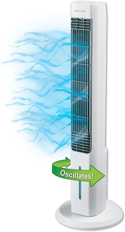 Photo 1 of **DOES NOT BLOW AIR** Ontel Arctic Air Evaporative Portable Room Cooling Tower with 3-Speed Oscillating Fan
