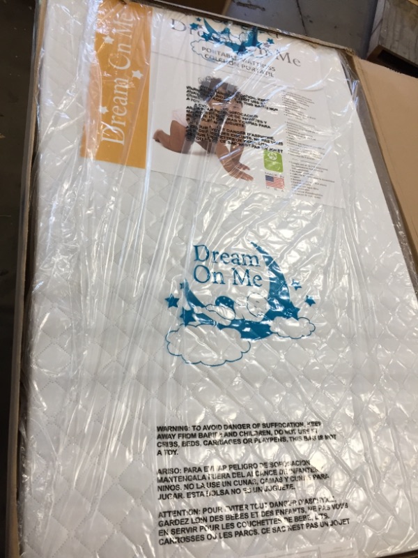 Photo 2 of Dream on Me 3 inch Portable Crib Mattress