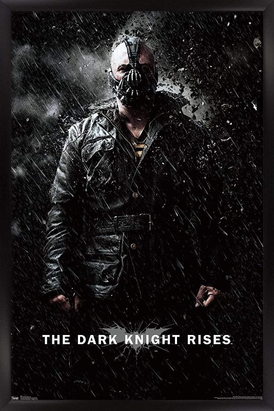 Photo 1 of **DAMAGED**
Trends International DC Comics Movie-The Dark Knight Rises-Bane Rain Wall Poster, Premium Poster & Mount Bundle
