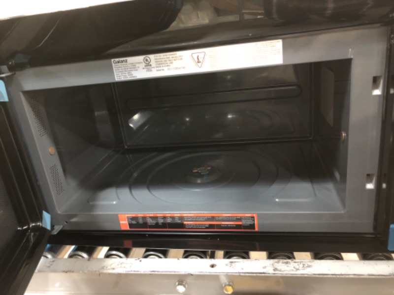 Photo 4 of **INCOMPLETE**
(SLIGHTLY DIFFERENT FROM STOCK PHOTO)
Galanz The Range Microwave Oven, True Convection & Sensor Technology, Stainless Steel, 
