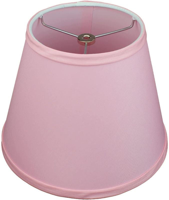 Photo 1 of **SLIGHTLY DIFFERENT FROM STOCK PHOTO**
Lampshade Slant Height  Attachment for Lamps, Pink