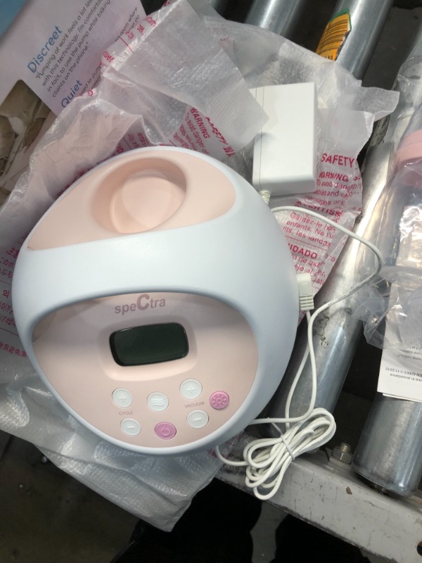 Photo 6 of **SLIGHTLY DIFFERENT FROM STOCK PHOTO**
Spectra S1 Plus Portable Electric Breast Pump Kit, Pink
