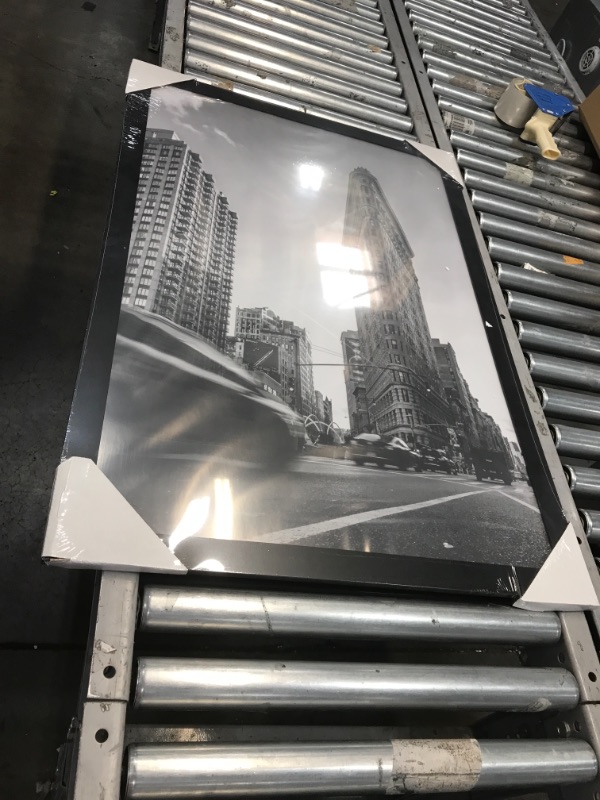 Photo 2 of Americanflat 24 x 36 Inch Black Poster Frame Polished Plexiglass. Hanging Hardware Included