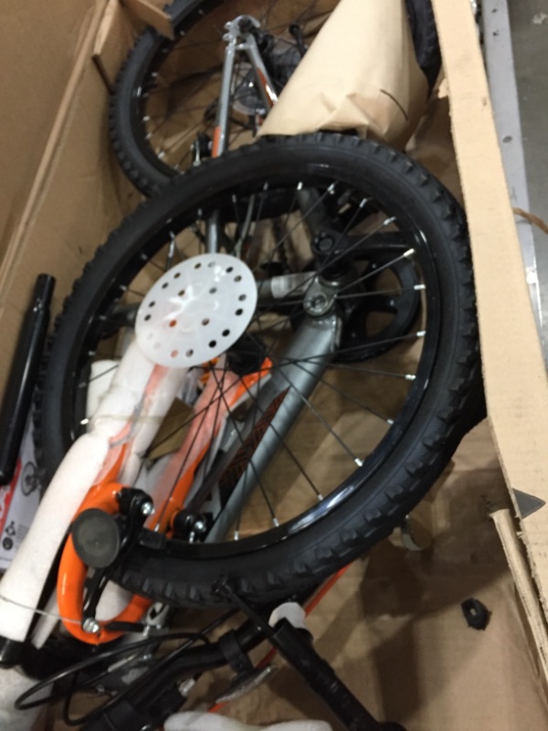 Photo 2 of ***LOOSE HARDWARE***
Huffy Valcon 20" Mountain Bike for Boys - 6 Speed - Dual Suspension - Silver & Orange