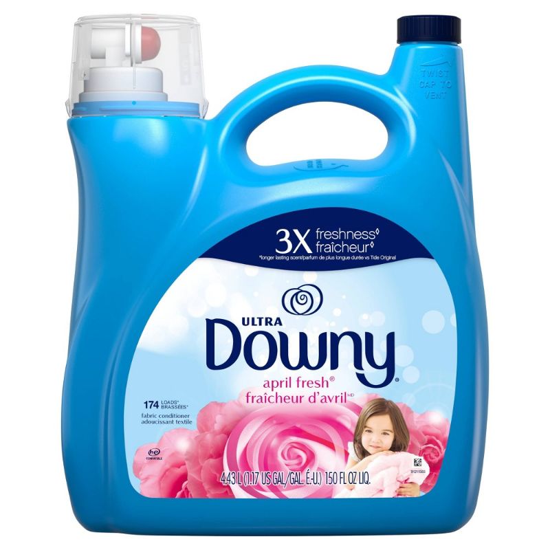 Photo 1 of 2 Downy April Fresh, 174 Loads Liquid Fabric Softener, 150 Fl Oz
