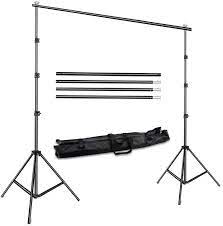 Photo 1 of Background Stand Backdrop Support System Kit 8ft by 10ft Wide by Fancierstudio TB30
