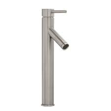 Photo 1 of 
Glacier Bay
Modern Single Hole Single-Handle Vessel Bathroom Faucet in Brushed Nickel with Drain