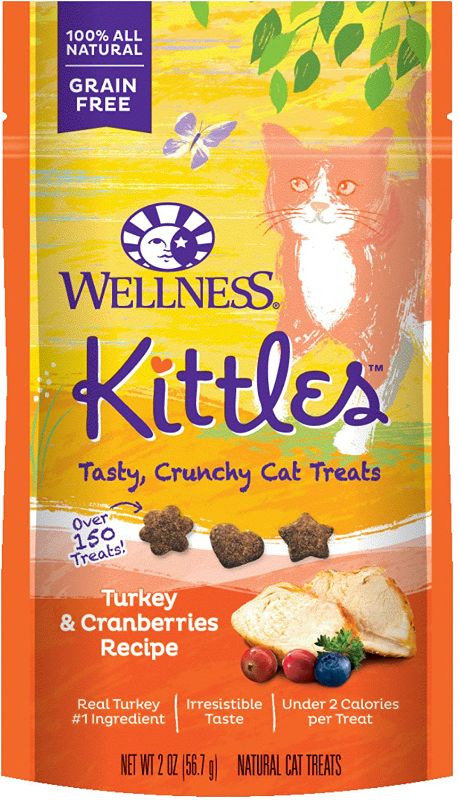 Photo 1 of 10 PACKSWellness Kittles Crunchy Natural Grain Free Cat Treats EXP FEB 20 2022
