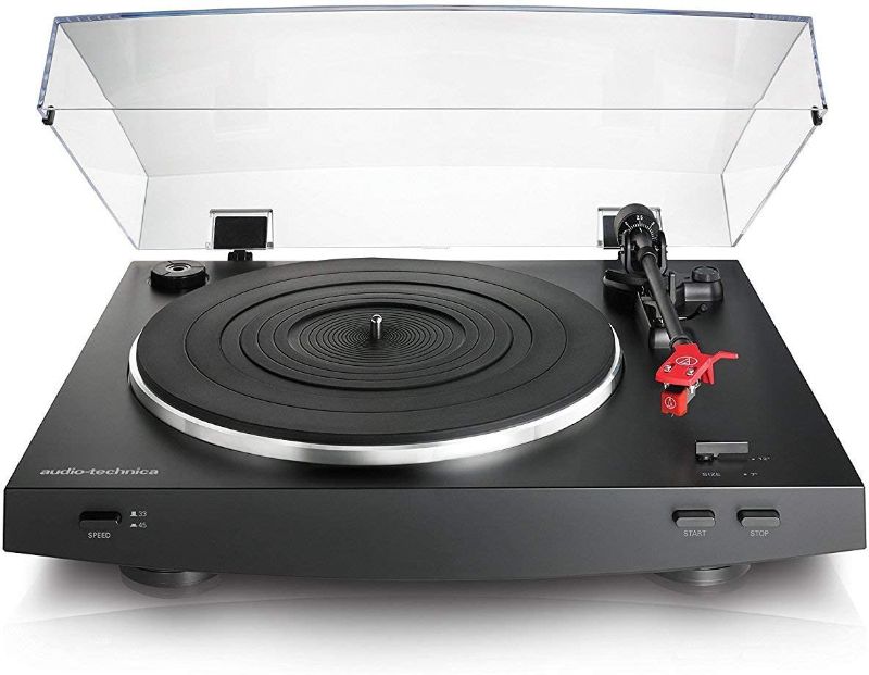 Photo 1 of Audio-Technica AT-LP3BK Fully Automatic Belt-Drive Stereo Turntable, Black
