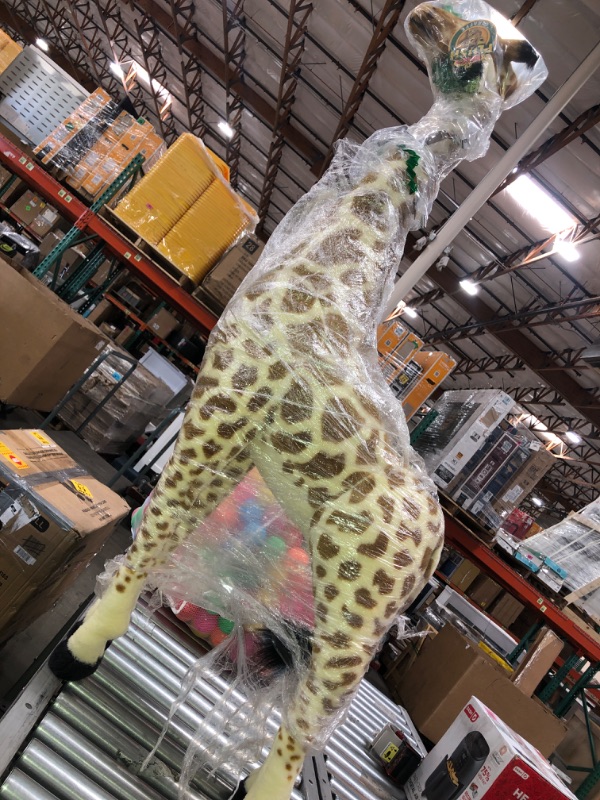 Photo 2 of Melissa & Doug Giant Giraffe - Lifelike Stuffed Animal (over 4 feet tall)
