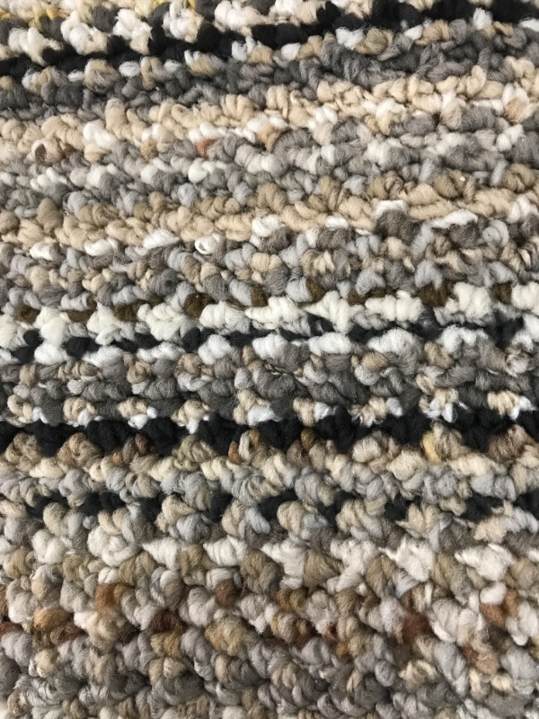 Photo 1 of 5ft x 3ft area rug
colors: brown, gray, white, black and beige