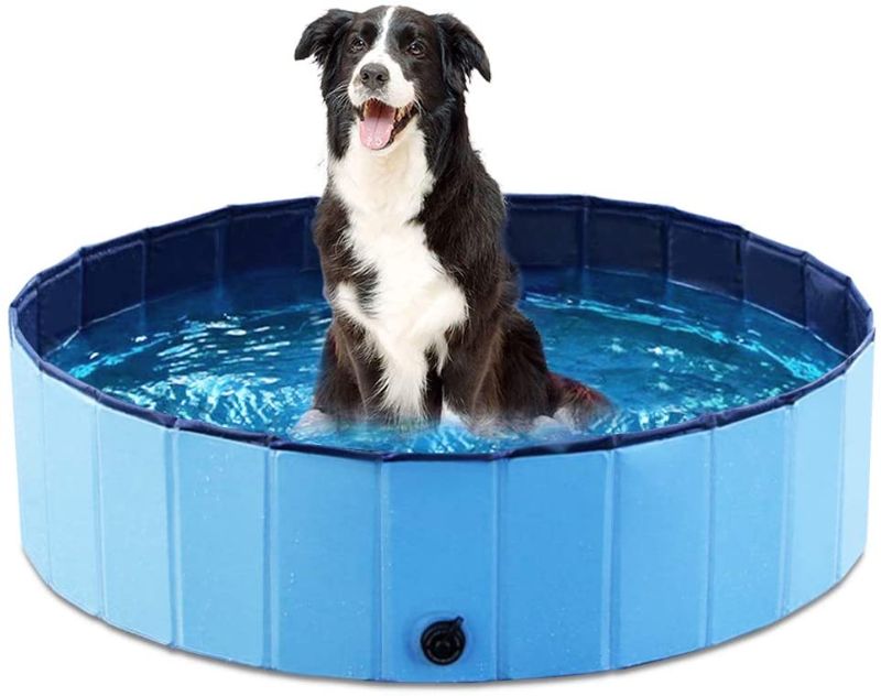 Photo 1 of 
Jasonwell Foldable Dog Pet Bath Pool Collapsible Dog Pet Pool Bathing Tub Kiddie Pool for Dogs Cats and Kids
Size:39.5x12 Inch (Pack of 1)