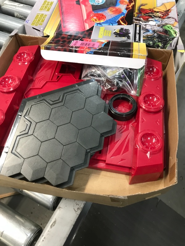 Photo 2 of 
Bakugan Battle League Coliseum, Deluxe Game Board with Exclusive Fused Howlkor x Serpenteze, for Ages 6 and up
Color:New Premium Battle Arena