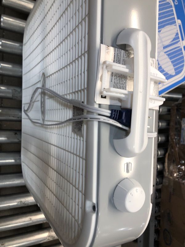 Photo 1 of 20 in. Air Circulating Box Fan with 3 Speeds