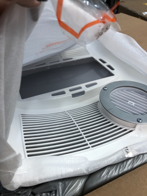 Photo 2 of 110 CFM Ceiling Bathroom Exhaust Fan with Light and 1500-Watt Heater 765H110L