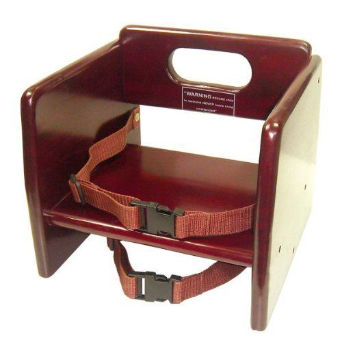 Photo 1 of 
Winco CHB-703 Wooden Booster Seat, Mahogony by Winco