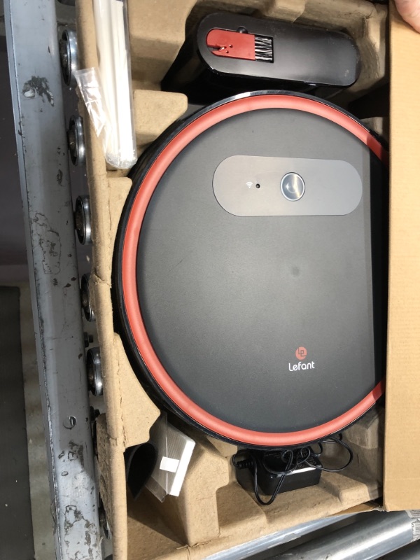 Photo 1 of 
Lefant Robot Vacuum, Robotic Vacuum Cleaner Wi-Fi Connected, 2000Pa Power Suction, Works with Alexa and Google, Self-Charging, M501-B Robotic Vacuum for...