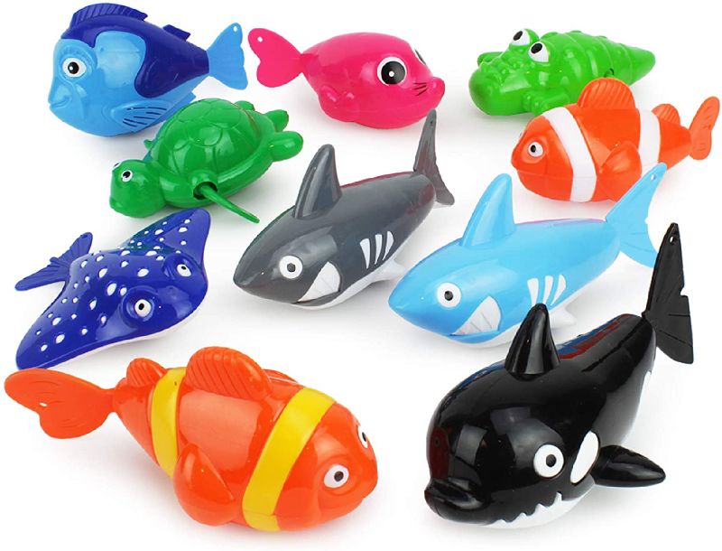 Photo 1 of 
Boley Wind-Up Sea Animals - 5 Pk Floating Animal Bath Toys for Toddlers - Swimming Pool Toys for Kids Ages 3+