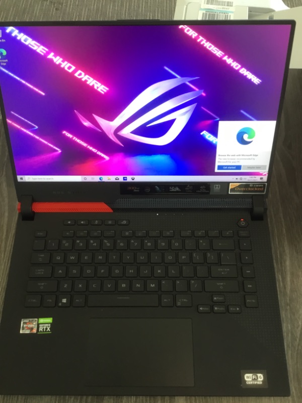 Photo 13 of ASUS ROG Strix G15 (2021) Gaming Laptop, 15.6” 300Hz IPS Type FHD Display, NVIDIA GeForce RTX 3070, AMD Ryzen R9-5900HX, 16GB DDR4, 1TB PCIe NVMe SSD, RGB Keyboard, Windows 10, G513QR-ES96
