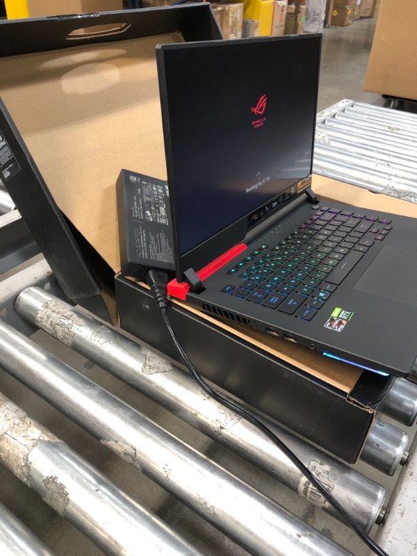 Photo 9 of ASUS ROG Strix G15 (2021) Gaming Laptop, 15.6” 300Hz IPS Type FHD Display, NVIDIA GeForce RTX 3070, AMD Ryzen R9-5900HX, 16GB DDR4, 1TB PCIe NVMe SSD, RGB Keyboard, Windows 10, G513QR-ES96
