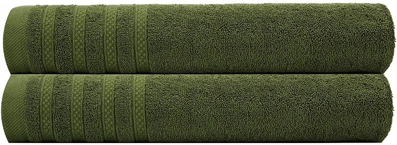 Photo 1 of 
Mawill Bath Towel Set,Luxury Bathroom Ultra Soft Highly Absorbent Machine Towel for Hotel Spa Travel,2 Piece Bath Towel 27x54 Inch(Dark Green)
Color:Dark Green
Size:2 Piece Bath Towel