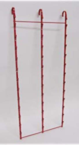 Photo 1 of 
3 Strips 39 Clip Potato chip, Candy & Snack Hanging Display Rack in Red