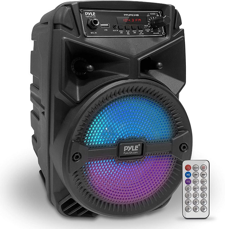 Photo 1 of 

Portable Bluetooth PA Speaker System - 240W Rechargeable Outdoor Bluetooth Speaker Portable PA System w/ 6.5” Subwoofer 1” Tweeter, Microphone in, Party..