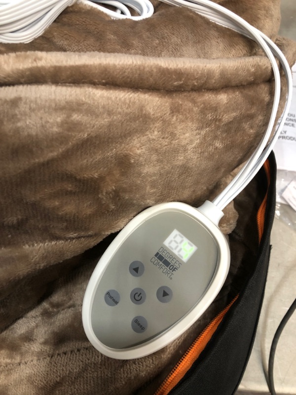 Photo 2 of 
Degrees Of Comfort [Advanced] Micro Plush Electric Blanket Full Size Single Control | Heated Blankets W/ Auto Shut Off for Bed & Living Room | Machine...
Size:Full