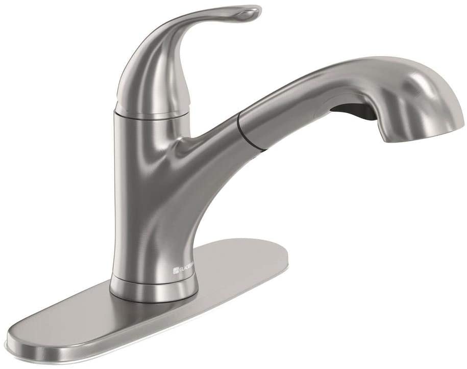 Photo 1 of ***PARTS ONLY*** Glacier Bay Market Single-Handle Pull-Out Sprayer Kitchen Faucet in Stainless Steel
