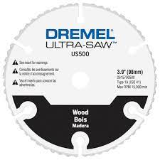 Photo 1 of Dremel
Ultra-Saw 4 in. Premium Carbide Wood and Plastic Cutting Wheel