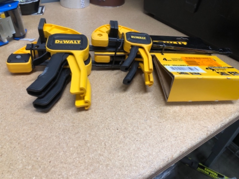 Photo 2 of DEWALT
Medium and Large Trigger Clamp (4-Pack)