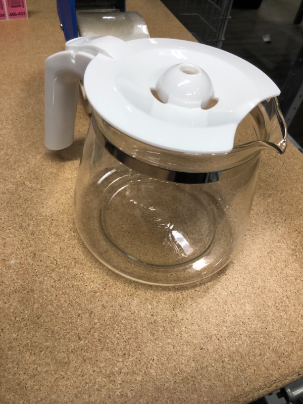 Photo 1 of BLACK+DECKER 12-Cup Coffee Maker - Honeycomb White
